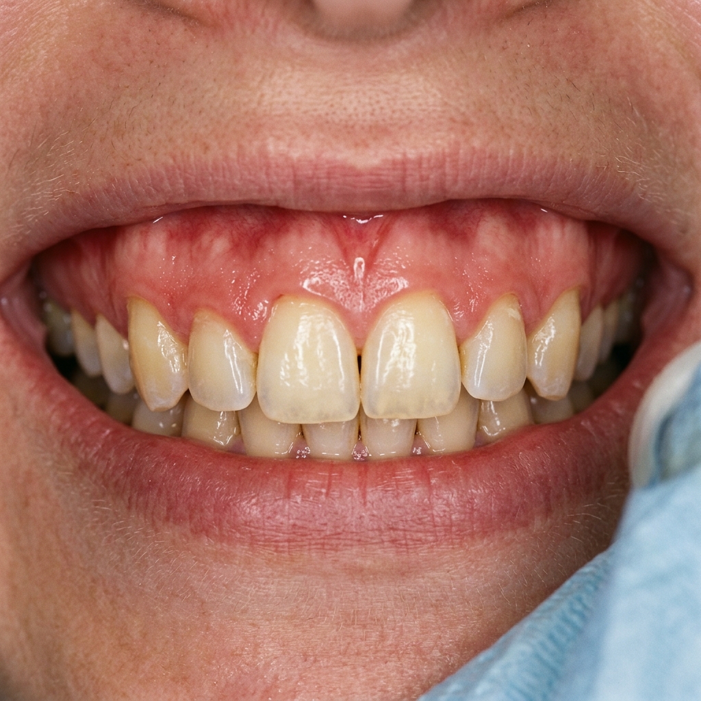Before Laser Gum Sculpting